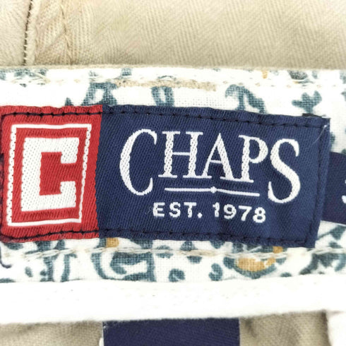 チャップスラルフローレン CHAPS RALPH LAUREN コットンカーゴショーツ メンズ 33