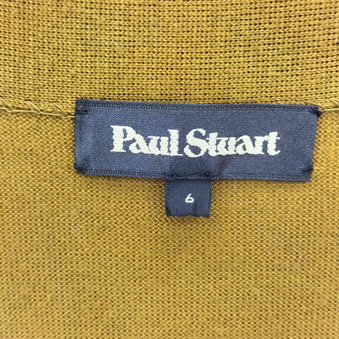 ポールスチュアート Paul Stuart ウール 薄手ニットカーディガン レディース 6