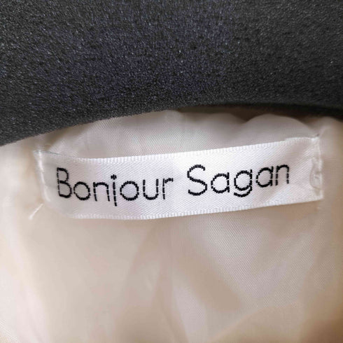 ボンジュールサガン Bonjour Sagan ベルテッド ロングコート レディース FREE