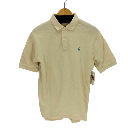 ポロバイラルフローレン Polo by RALPH LAUREN 90s 日本製 ポニー刺繍 鹿の子ポロシャツ メンズ import:M