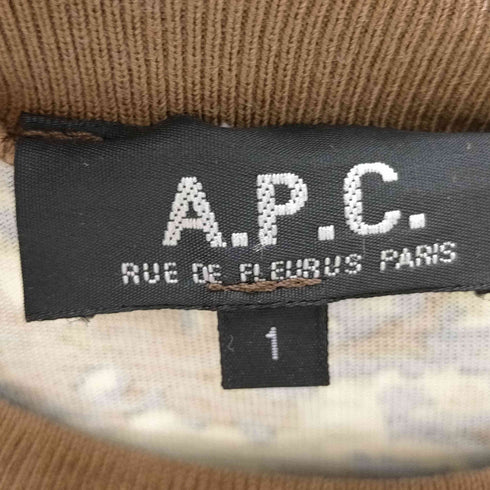 アーペーセー A.P.C. 90S フランス製 OLD 迷彩 デジタル カモ S/S Tシャツ メンズ 1