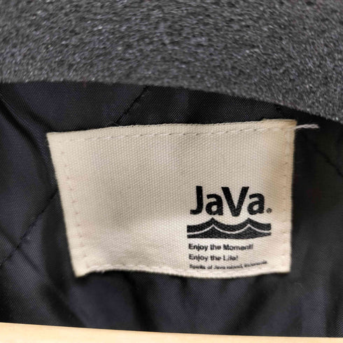 ジャバ JaVa フェイクレザーヴィンテージオーバーブルゾン メンズ import:M