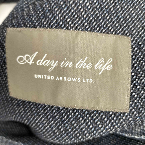 アデイインザライフユナイテッドアローズ A day in the life UNITED ARROWS シャークスキンジャージー 2Bジャケット メンズ JPN:L