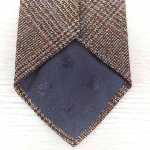 ブルックスブラザーズ BROOKS BROTHERS USA製 チェック柄ウールネクタイ メンズ