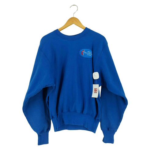 チャンピオン Champion 00S エルサルバドル製 PREMIUM REVERSE WEAVE 教会ワッペンロゴスウェット メンズ import:S