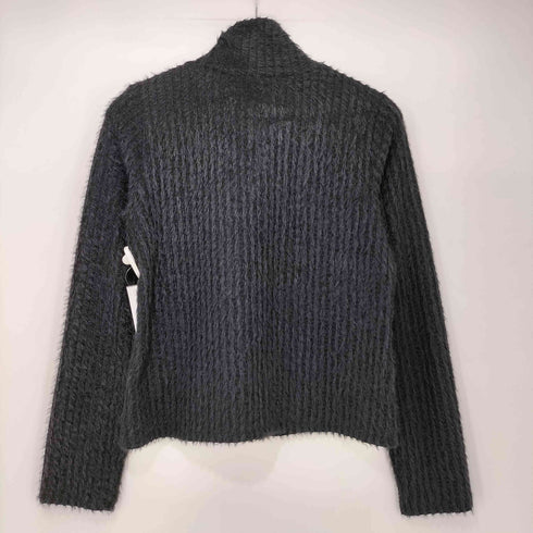 レイビームス Ray BEAMS 24AW シャギー ハイネック ジップ カーディガン レディース