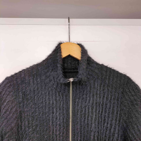 レイビームス Ray BEAMS 24AW シャギー ハイネック ジップ カーディガン レディース