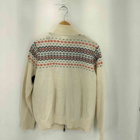 ラコステ LACOSTE フェアアイル柄 ダブルジップ ニットセーター レディース 3