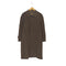 cashmere カシミヤ100 比翼 ステンカラー コート メンズ 92 A5