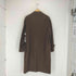 cashmere カシミヤ100 比翼 ステンカラー コート メンズ 92 A5