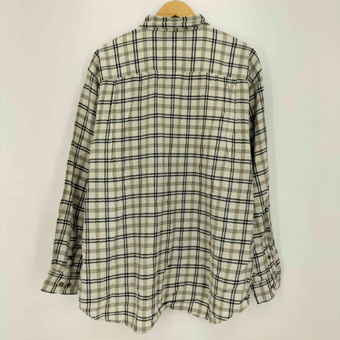 エディーバウアー Eddie Bauer チェック 長袖 ボタンダウンシャツ メンズ import:L