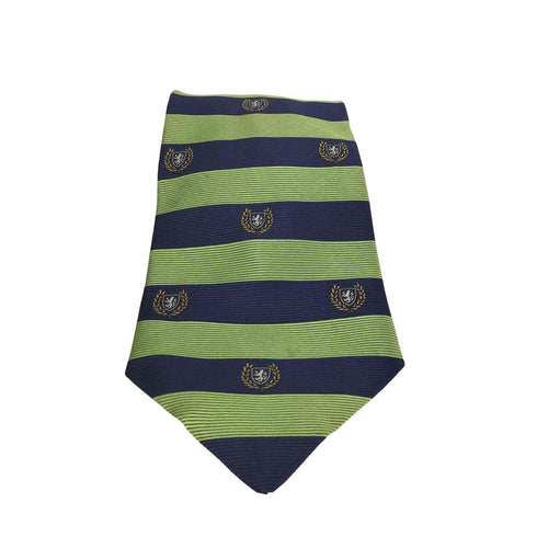 ブルックスブラザーズ BROOKS BROTHERS エンブレム柄ボーダーネクタイ メンズ