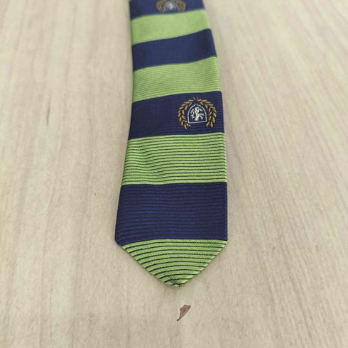 ブルックスブラザーズ BROOKS BROTHERS エンブレム柄ボーダーネクタイ メンズ