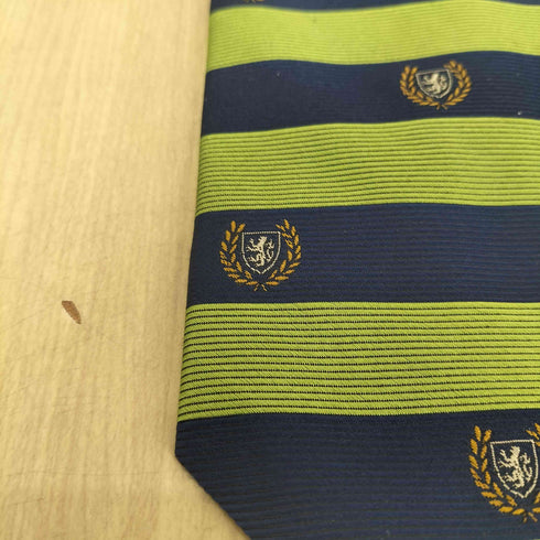 ブルックスブラザーズ BROOKS BROTHERS エンブレム柄ボーダーネクタイ メンズ