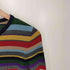 マッキントッシュフィロソフィー MACKINTOSH PHILOSOPHY マルチカラー ボーダー柄 クルーネックカーディガン レディース 38