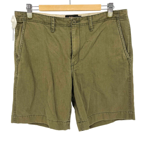 エルエルビーン L.L.Bean 筆記体タグ 復刻 ヘリンボーン ショーツ メンズ 34