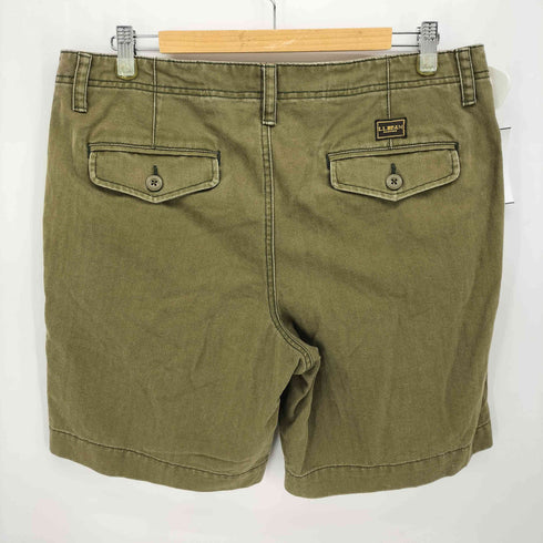 エルエルビーン L.L.Bean 筆記体タグ 復刻 ヘリンボーン ショーツ メンズ 34