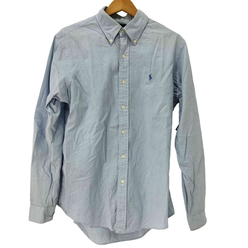 ラルフローレン RALPH LAUREN CUSTOM FIT チェック ボタンダウンシャツ メンズ import:M