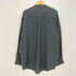 ペリーエリス PERRY ELLIS 90s 総柄 シルク100 長袖 スタンドカラーシャツ メンズ import:L
