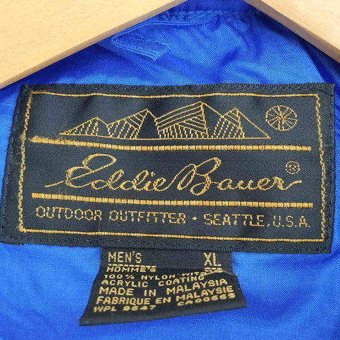 エディーバウアー Eddie Bauer 80-90s 黒タグ後期 裏地メッシュ パッカブル ナイロンジャケット メンズ import:XL