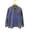ポロスポーツラルフローレン POLO SPORT RALPH LAUREN ハーフジップ 両面ロゴワッペン ワークジャケット メンズ import:L