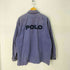 ポロスポーツラルフローレン POLO SPORT RALPH LAUREN ハーフジップ 両面ロゴワッペン ワークジャケット メンズ import:L