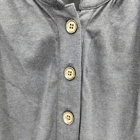 マッキントッシュフィロソフィー MACKINTOSH PHILOSOPHY ノースリーブ ハーフボタン シャツワンピース レディース 38