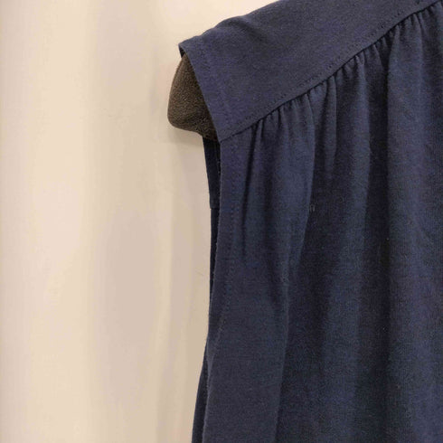 マッキントッシュフィロソフィー MACKINTOSH PHILOSOPHY ノースリーブ ハーフボタン シャツワンピース レディース 38