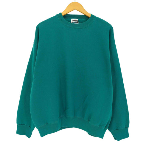 タルテックス TULTEX 80-90s USA製 SUPERWEIGHT ブランク クルーネックスウェット メンズ import:XL