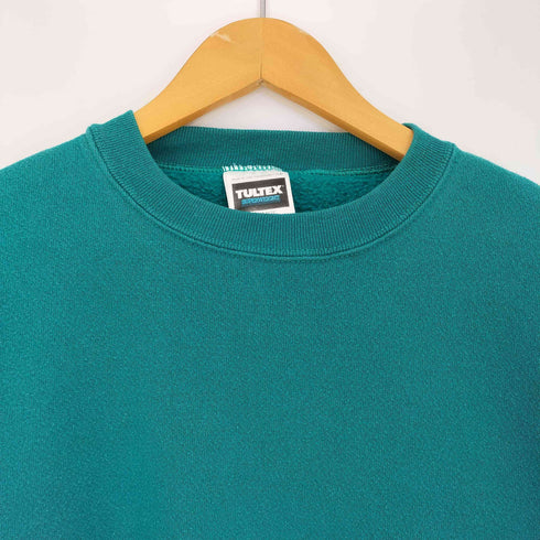 タルテックス TULTEX 80-90s USA製 SUPERWEIGHT ブランク クルーネックスウェット メンズ import:XL
