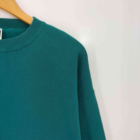 タルテックス TULTEX 80-90s USA製 SUPERWEIGHT ブランク クルーネックスウェット メンズ import:XL