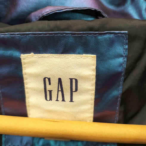 ギャップ Gap メタルパープル ハイネック ショート丈ダウンジャケット レディース S