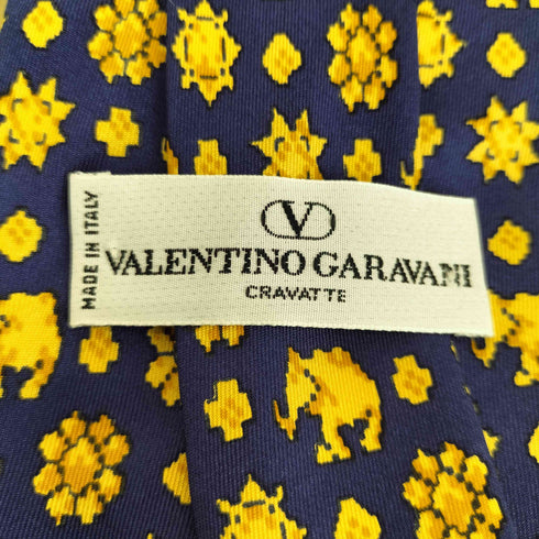 ヴァレンティノガラヴァーニ VALENTINO GARAVANI 総柄シルクネクタイ メンズ