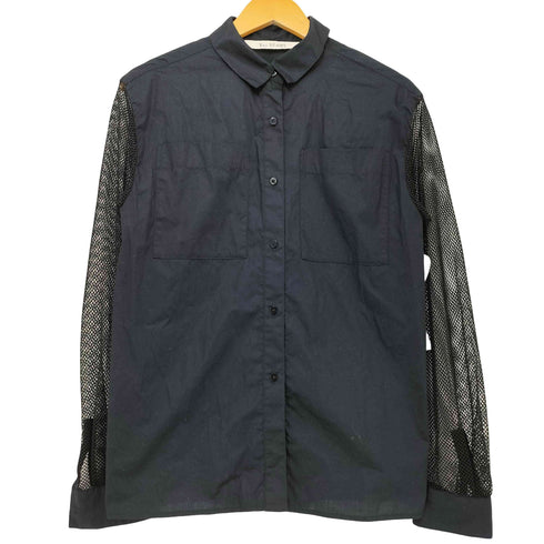レイビームス Ray BEAMS 24SS メッシュ スリーブ シャツ レディース