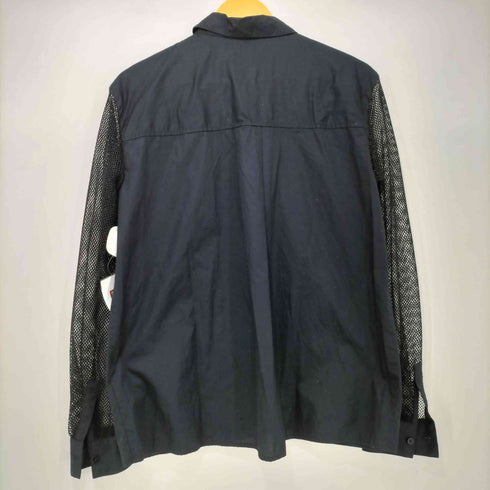 レイビームス Ray BEAMS 24SS メッシュ スリーブ シャツ レディース