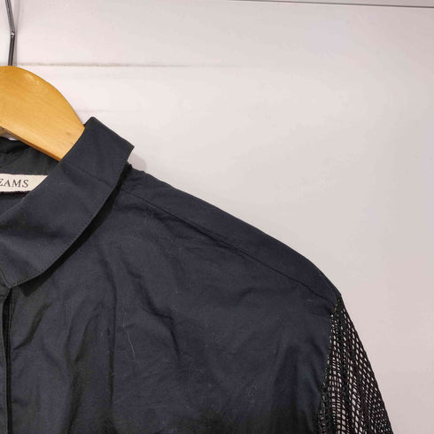 レイビームス Ray BEAMS 24SS メッシュ スリーブ シャツ レディース