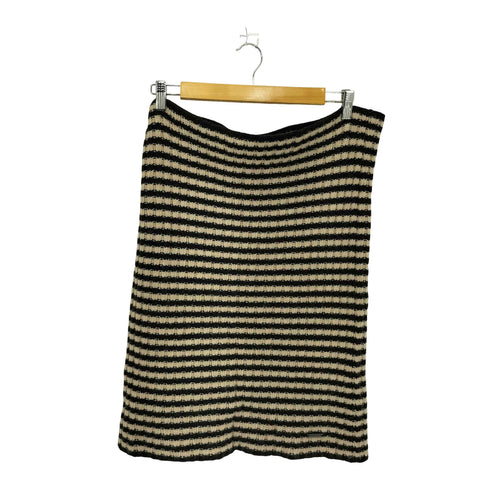 マックスマーラ MAX MARA ボーダー ニット スカート レディース