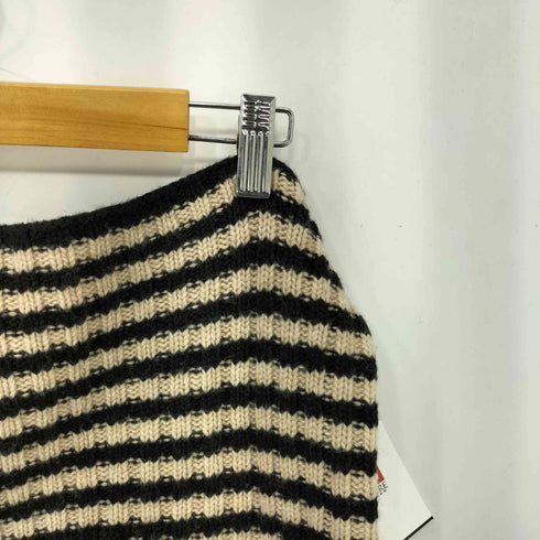マックスマーラ MAX MARA ボーダー ニット スカート レディース