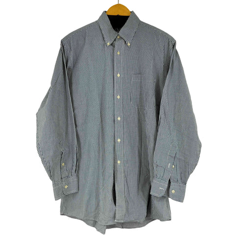 ジョスエーバンク Jos A Bank チェック柄 L/S BDシャツ メンズ