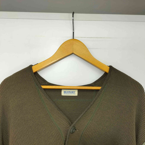 ビームスボーイ BEAMS BOY 25SS ショート ミリタリー ライナー カーディガン レディース FREE