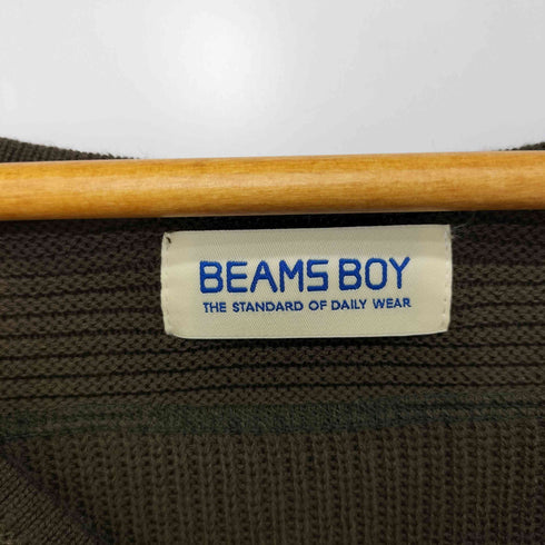 ビームスボーイ BEAMS BOY 25SS ショート ミリタリー ライナー カーディガン レディース FREE