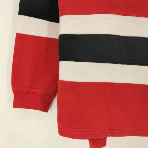 The J Peterman Company 90s カラー切替 レースアップ スウェット メンズ import:S