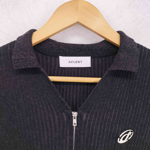 アクレント ACLENT front zip split top レディース FREE
