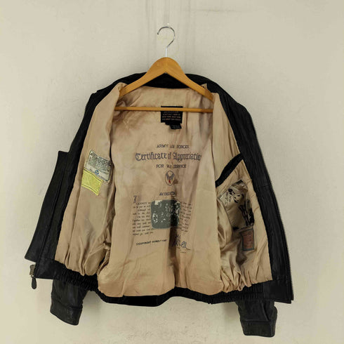 アヴィレックス AVIREX 90S G-1 GENUINE LEATHER フライトジャケット メンズ import:L