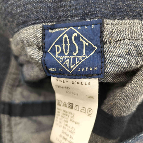 ポストオーバーオールズ POST OVERALLS POST Sailor Hat 2 5oz. Denim デニム セーラー ハット メンズ