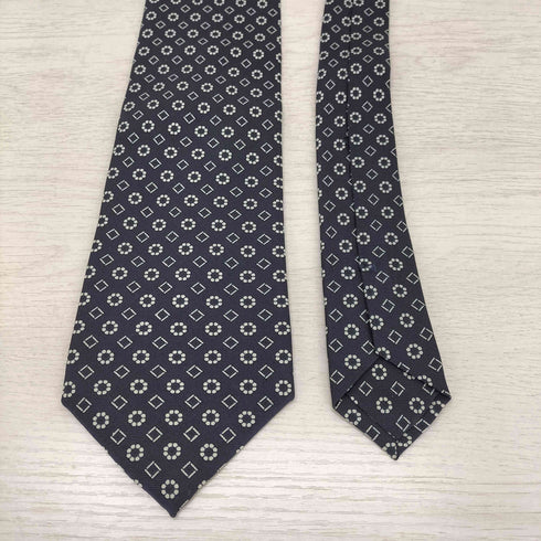 E.G. CAPPELLI 総柄シルクネクタイ メンズ