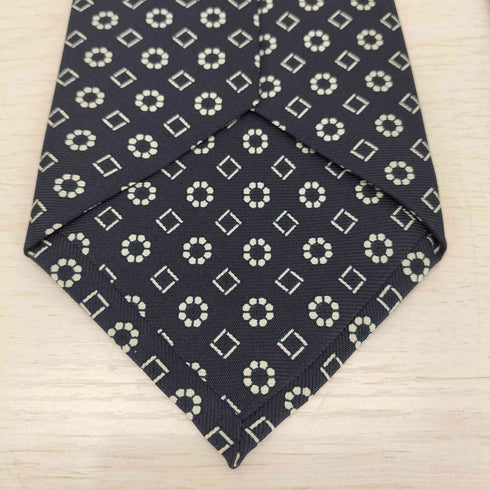 E.G. CAPPELLI 総柄シルクネクタイ メンズ