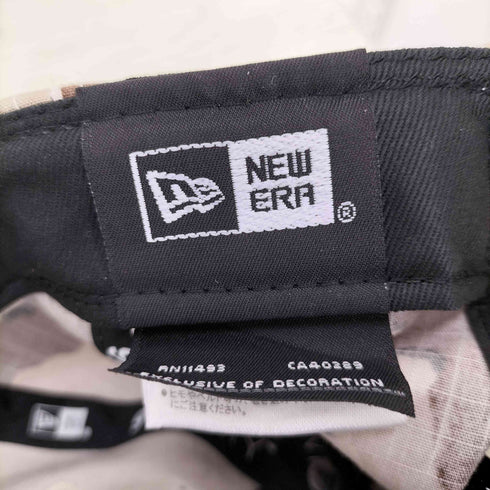 ニューエラ NEW ERA 9TWENTY チームロゴ刺繍 リップストップ カモ柄6パネルキャップ メンズ