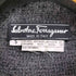 サルヴァトーレフェラガモ Salvatore Ferragamo イタリア製 ウールレーヨン 金ボタン ニットカーディガン レディース import:S