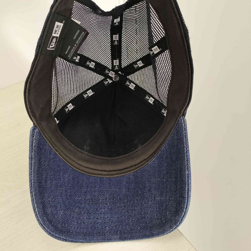 ニューエラ NEW ERA ADJUSTABLE ロゴ デニムメッシュキャップ メンズ